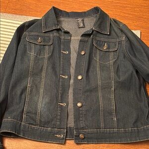 Faded Glory Classic Blue Denim Jacket